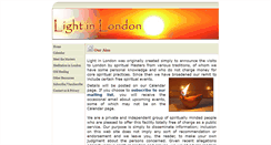 Desktop Screenshot of lightinlondon.org